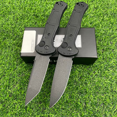 Outdoor Self Defense Automatic Jump Knife, 9070 Pocket Folding Knife, D2 Steel Blade Non-Slip Fiberglass Handle, EDC Multi-Functional Sharp Tactical Knife for Outdoor, Tactical, Survival and EDC