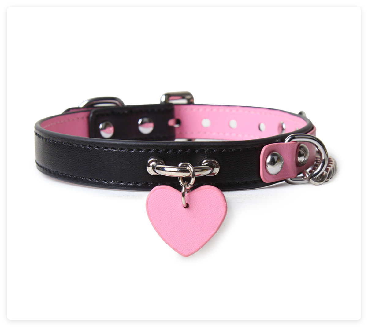 Pink Chain Choker