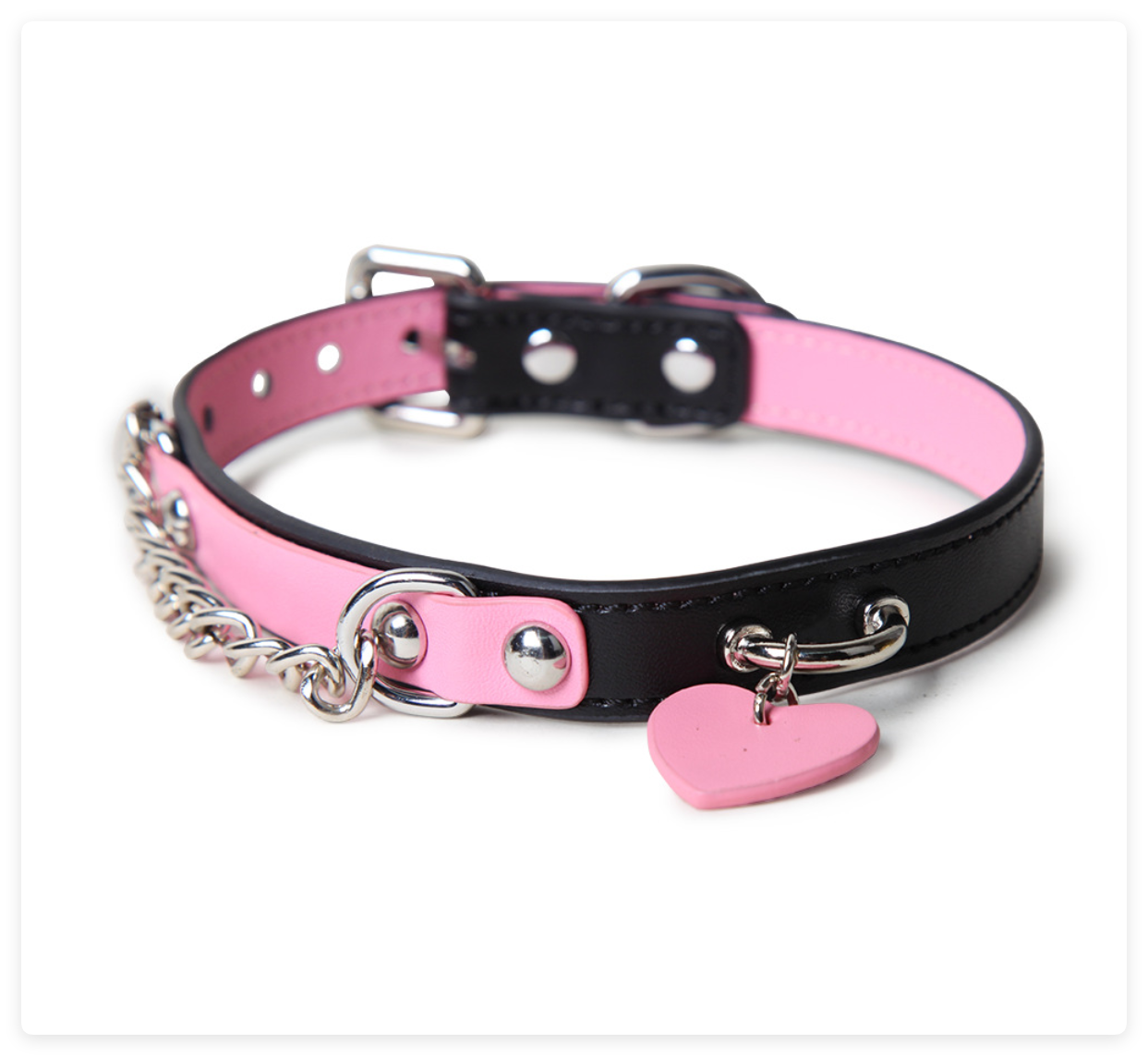 Pink Chain Choker